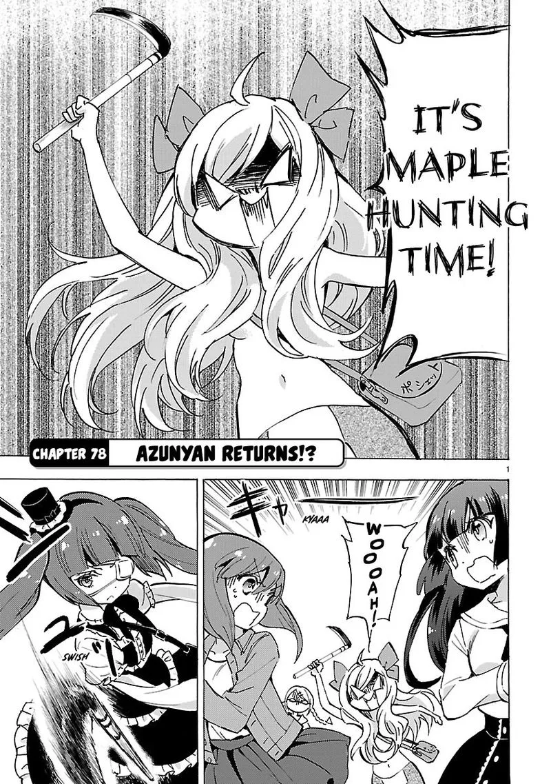 Jashin-chan Dropkick Chapter 78 page 1