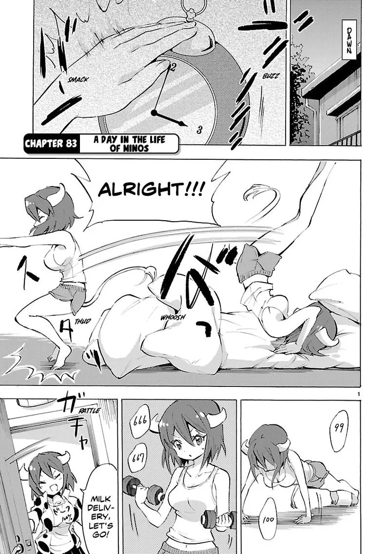 Jashin-chan Dropkick Chapter 83 page 1