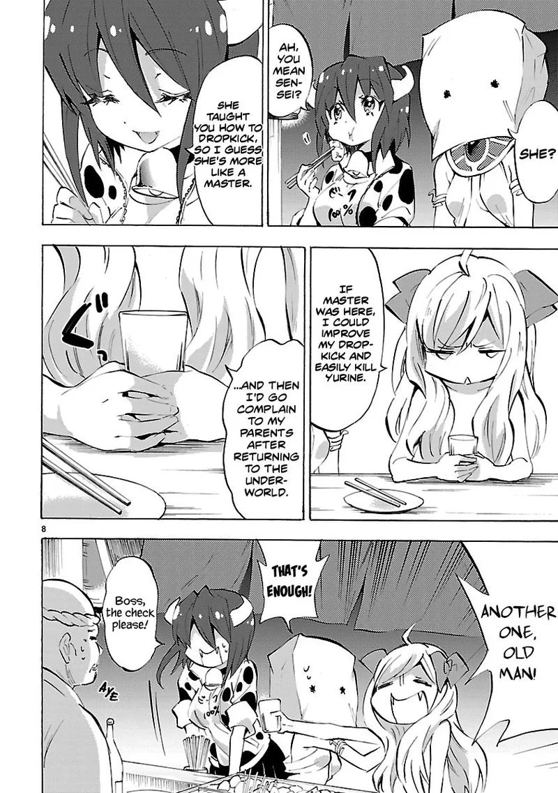 Jashin-chan Dropkick Chapter 84 page 8