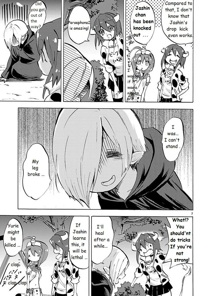 Jashin-chan Dropkick Chapter 85 page 7