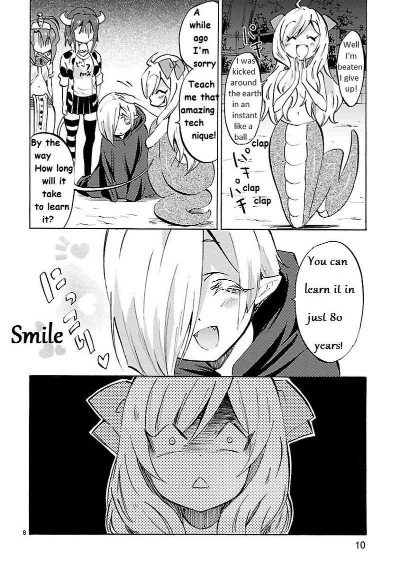 Jashin-chan Dropkick Chapter 85 page 8