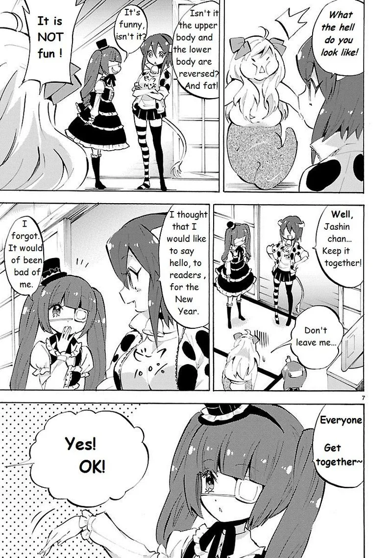 Jashin-chan Dropkick Chapter 86 page 7