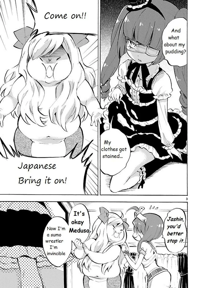 Jashin-chan Dropkick Chapter 86 page 3