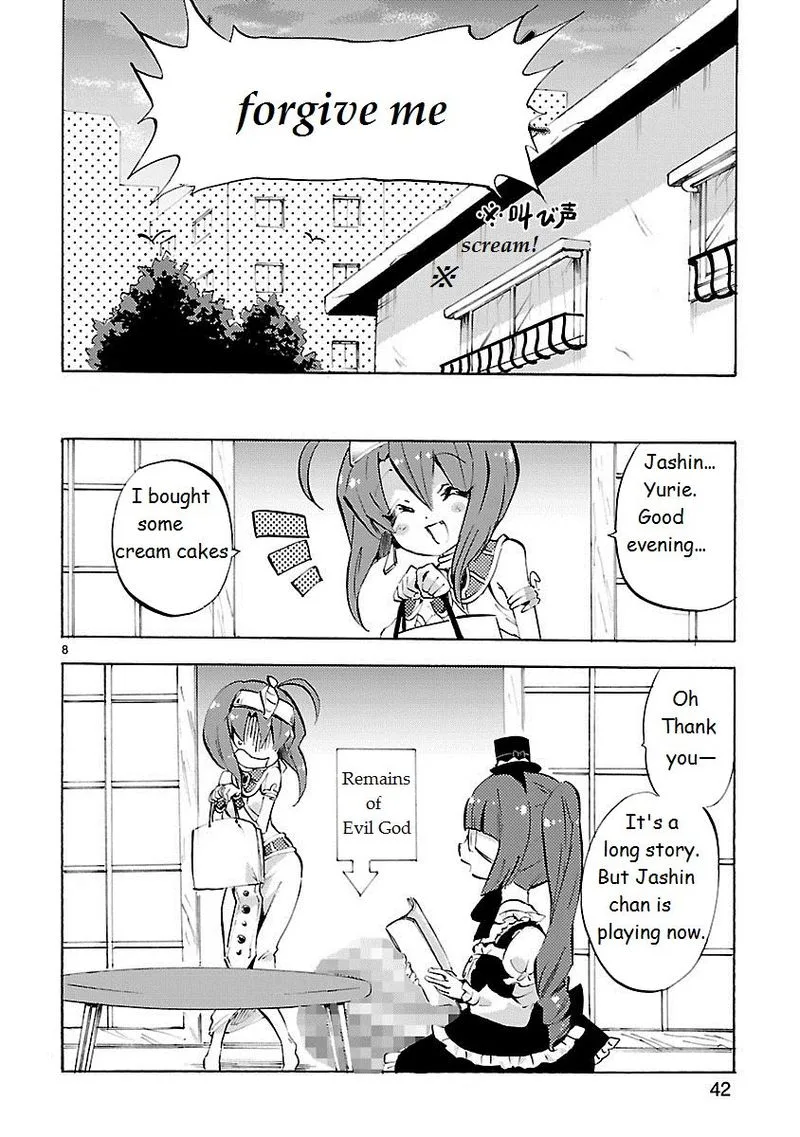 Jashin-chan Dropkick Chapter 88 page 8