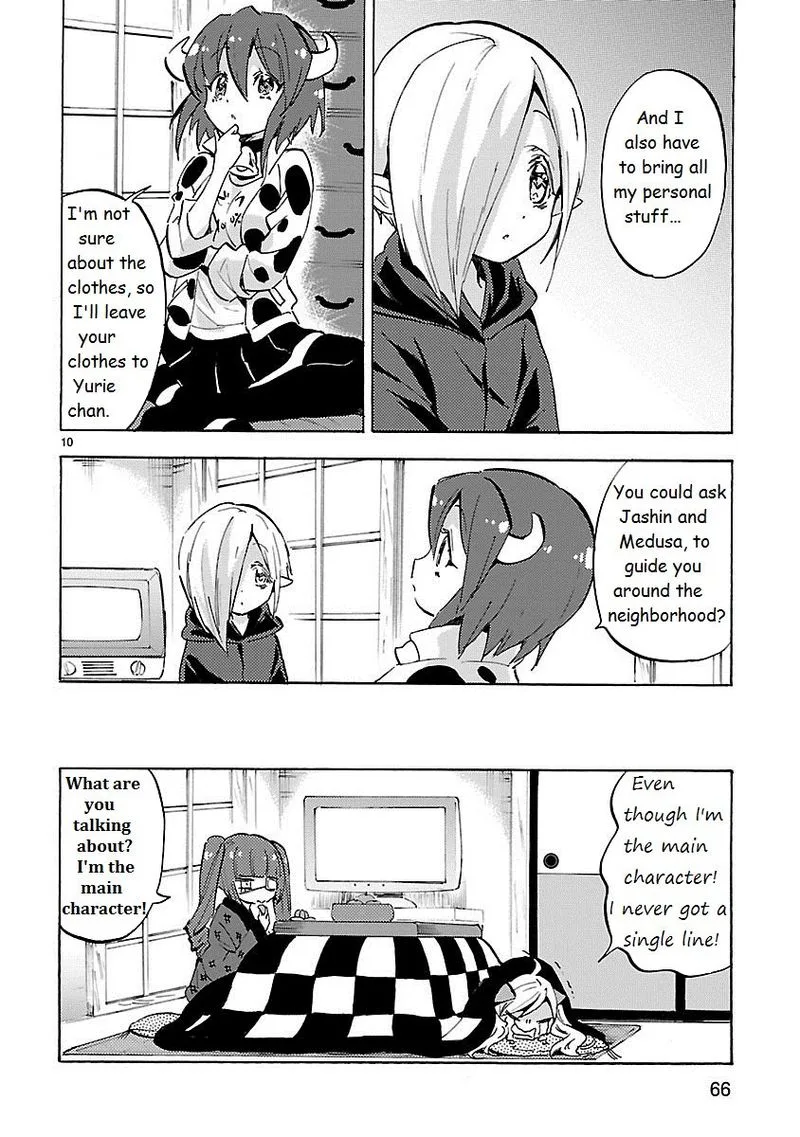Jashin-chan Dropkick Chapter 90 page 10