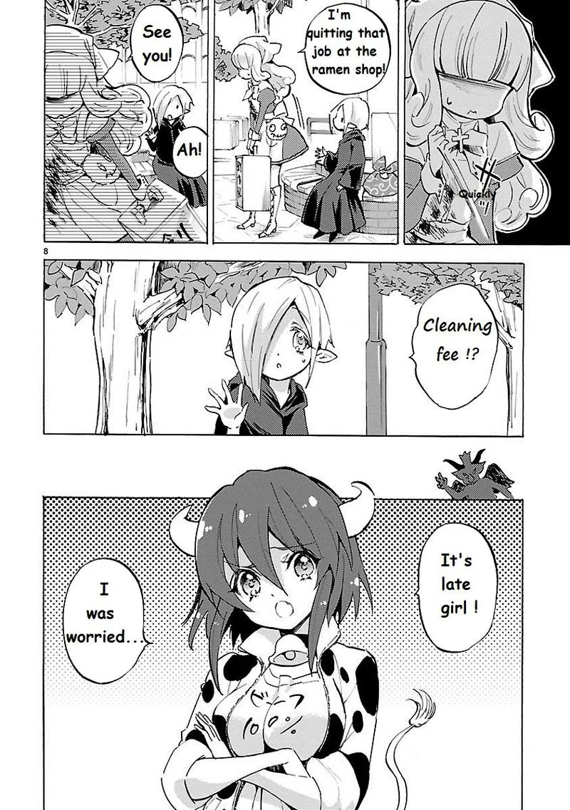 Jashin-chan Dropkick Chapter 90 page 8