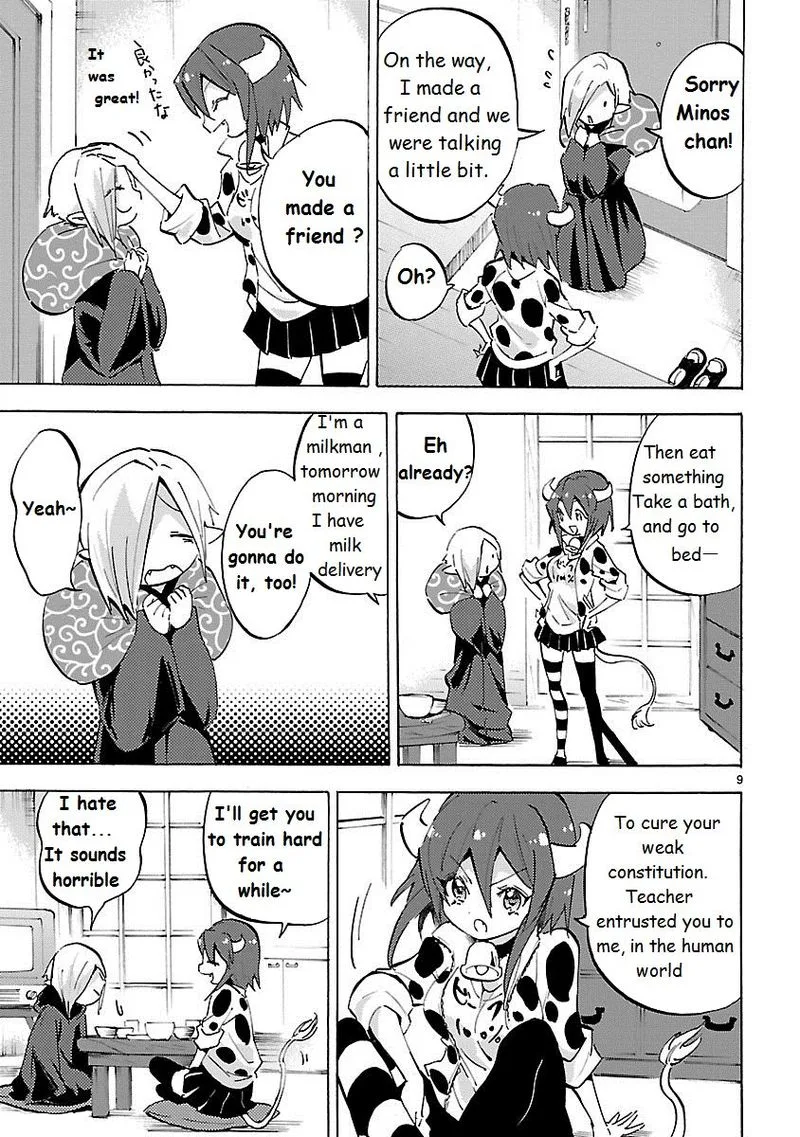 Jashin-chan Dropkick Chapter 90 page 9