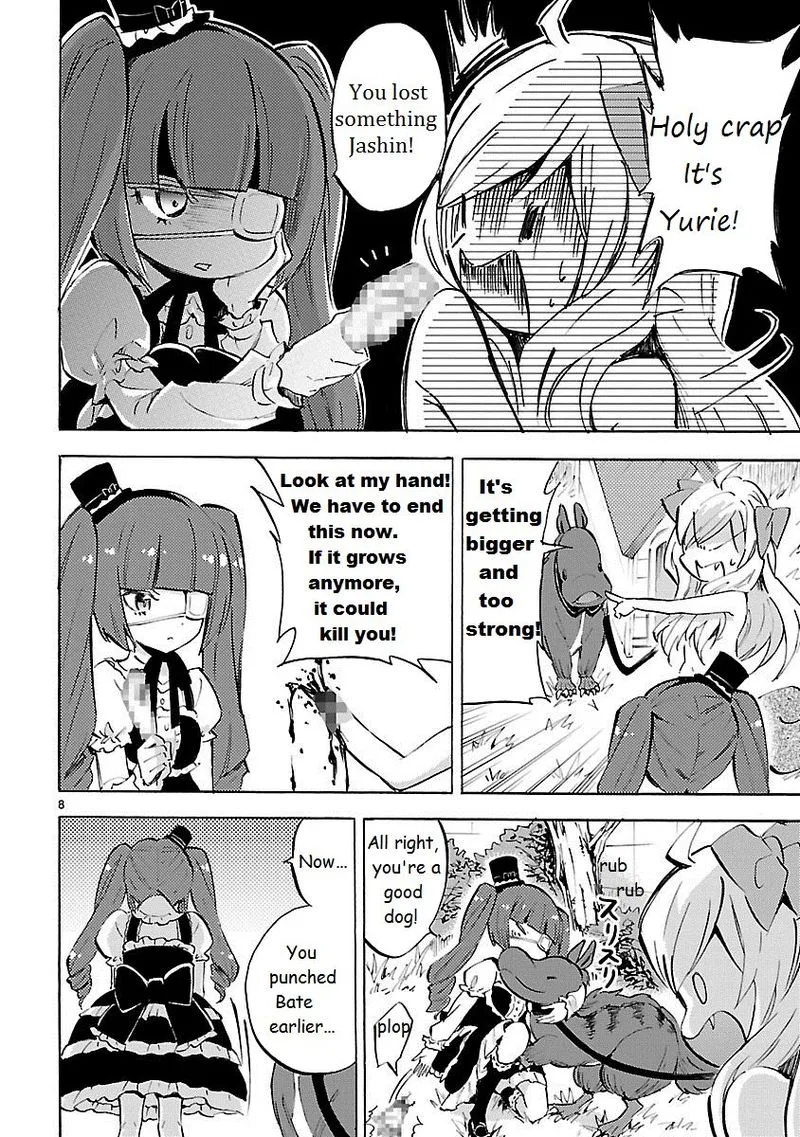 Jashin-chan Dropkick Chapter 91 page 8