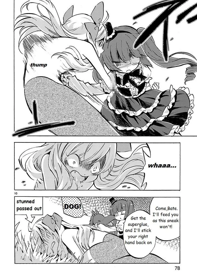Jashin-chan Dropkick Chapter 91 page 10