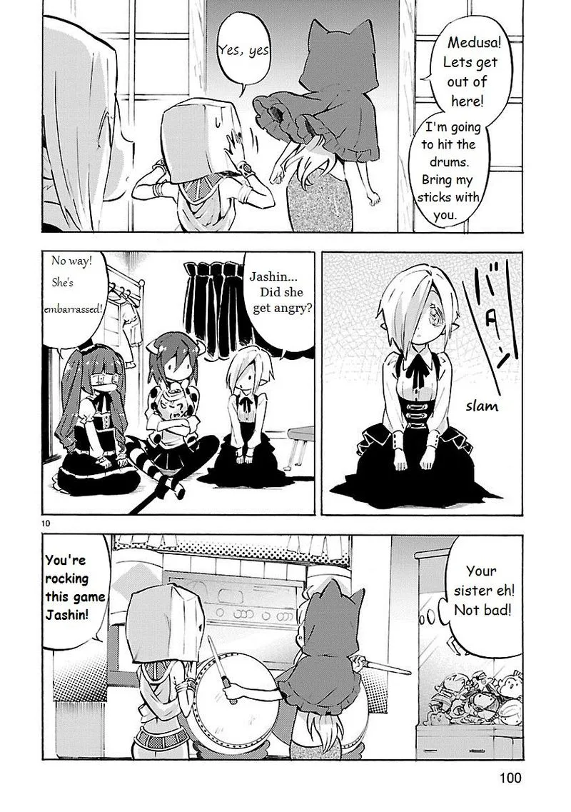 Jashin-chan Dropkick Chapter 93 page 10