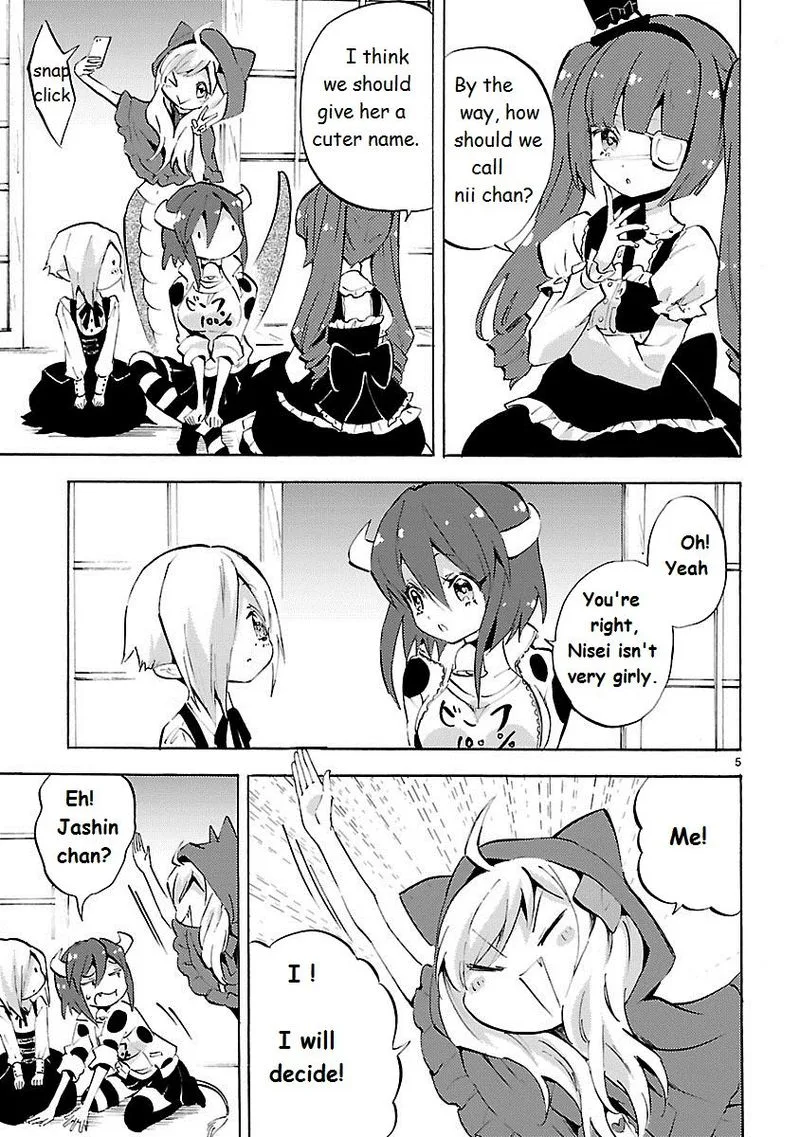 Jashin-chan Dropkick Chapter 93 page 5
