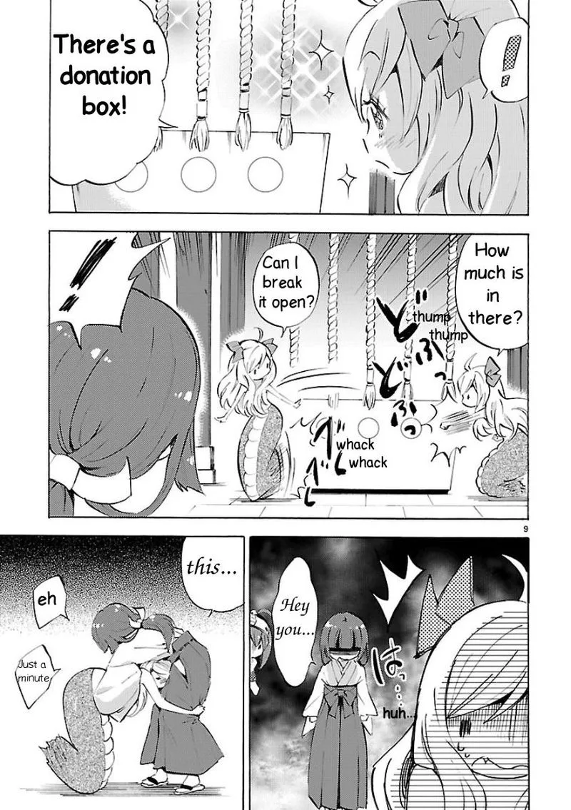 Jashin-chan Dropkick Chapter 97 page 9