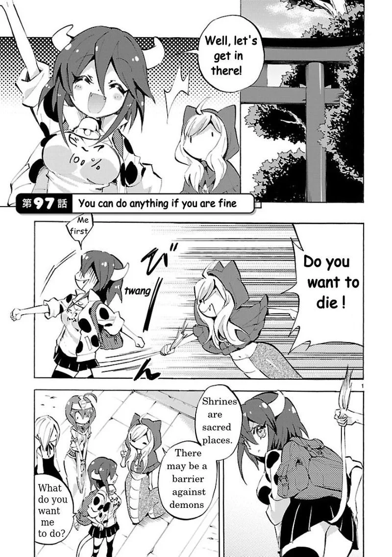 Jashin-chan Dropkick Chapter 97 page 1