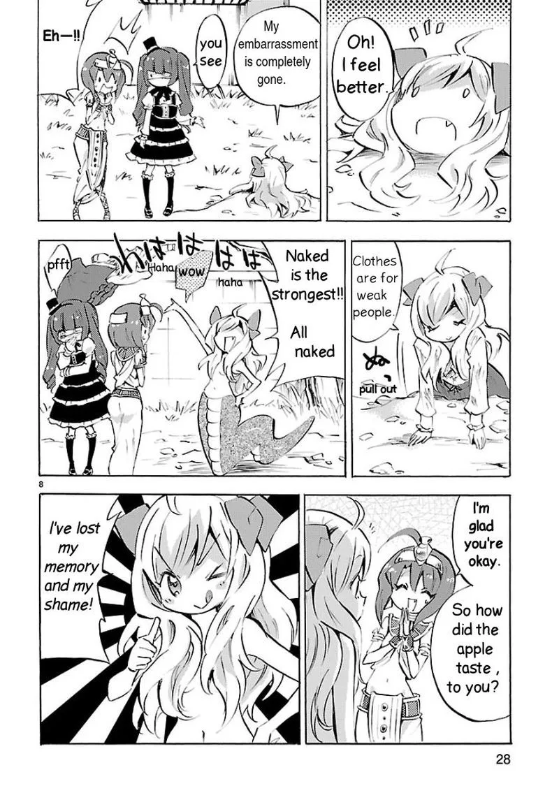 Jashin-chan Dropkick Chapter 98 page 8
