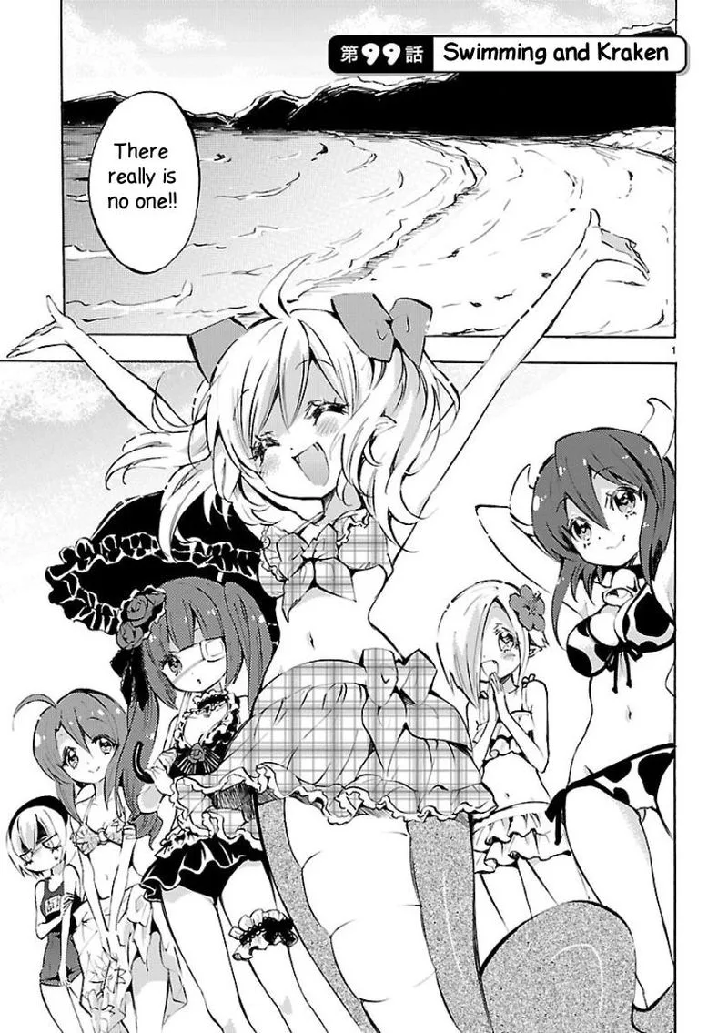 Jashin-chan Dropkick Chapter 99 page 1