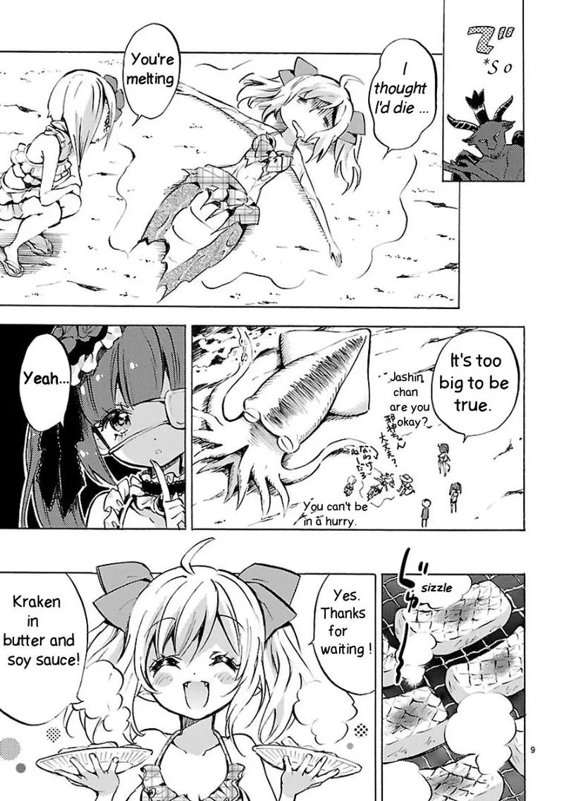 Jashin-chan Dropkick Chapter 99 page 9