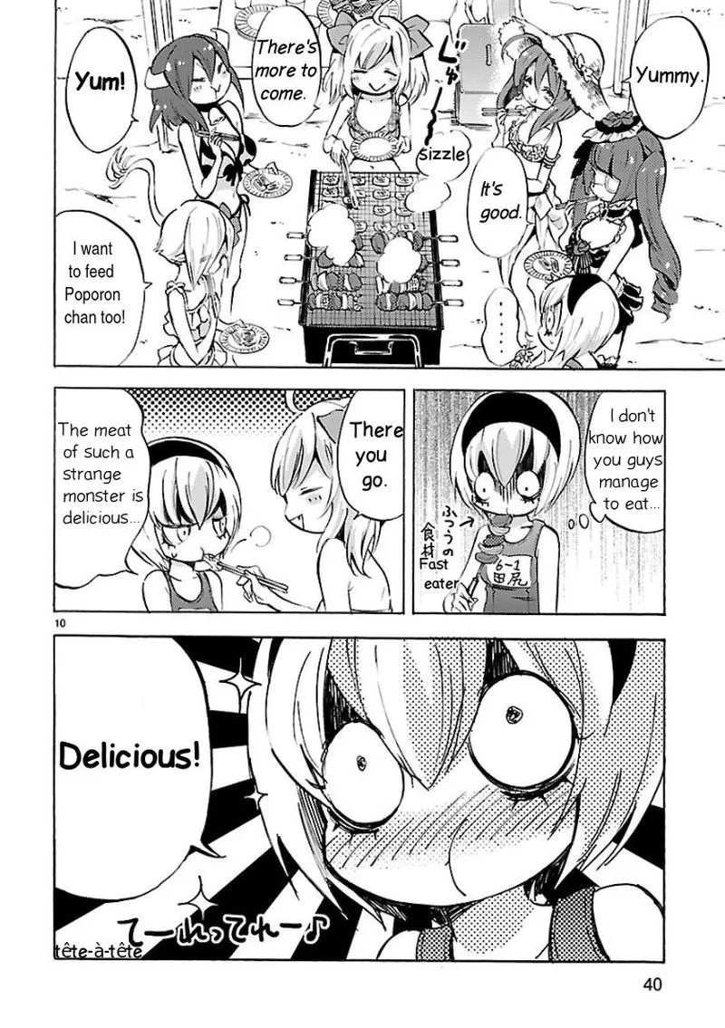 Jashin-chan Dropkick Chapter 99 page 10