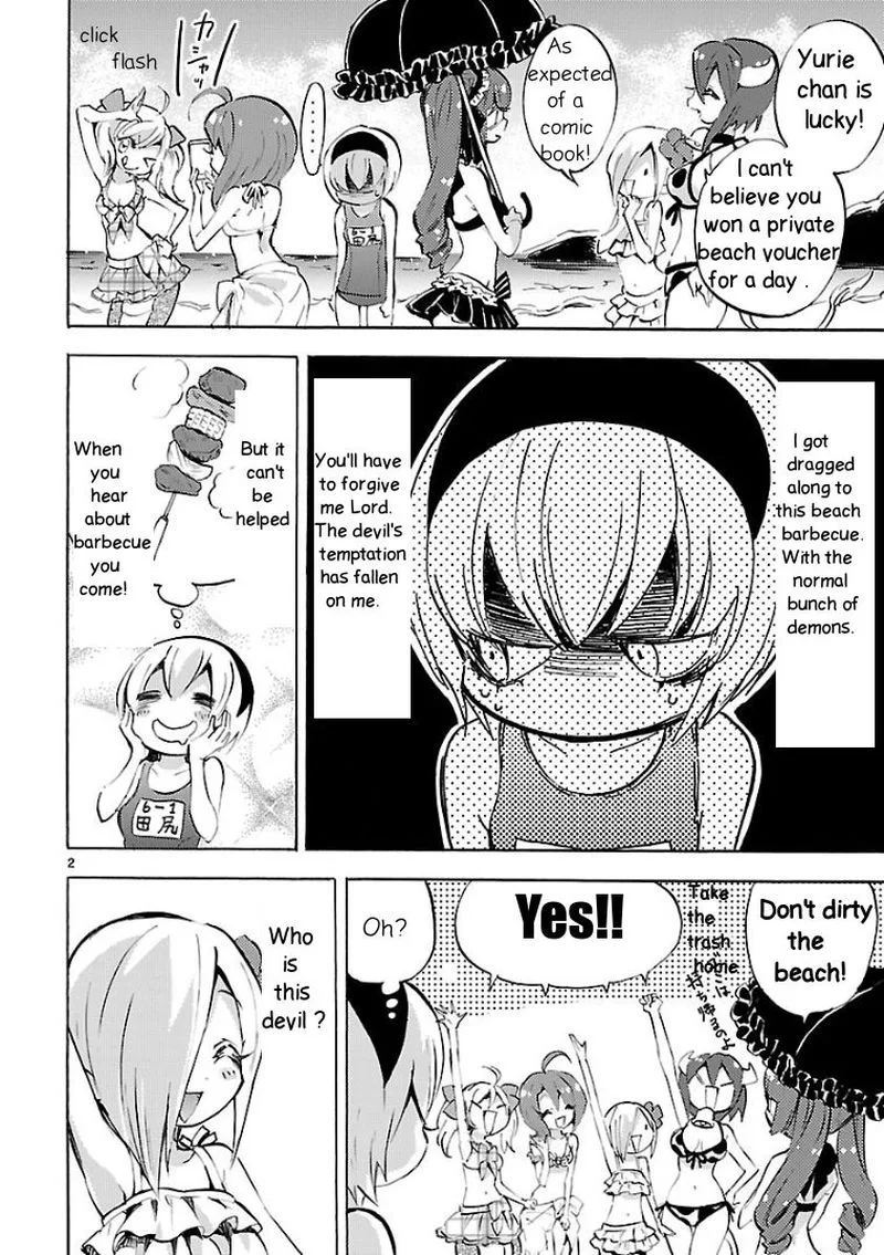 Jashin-chan Dropkick Chapter 99 page 2