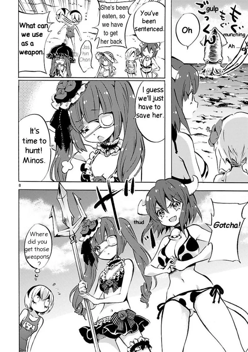 Jashin-chan Dropkick Chapter 99 page 8