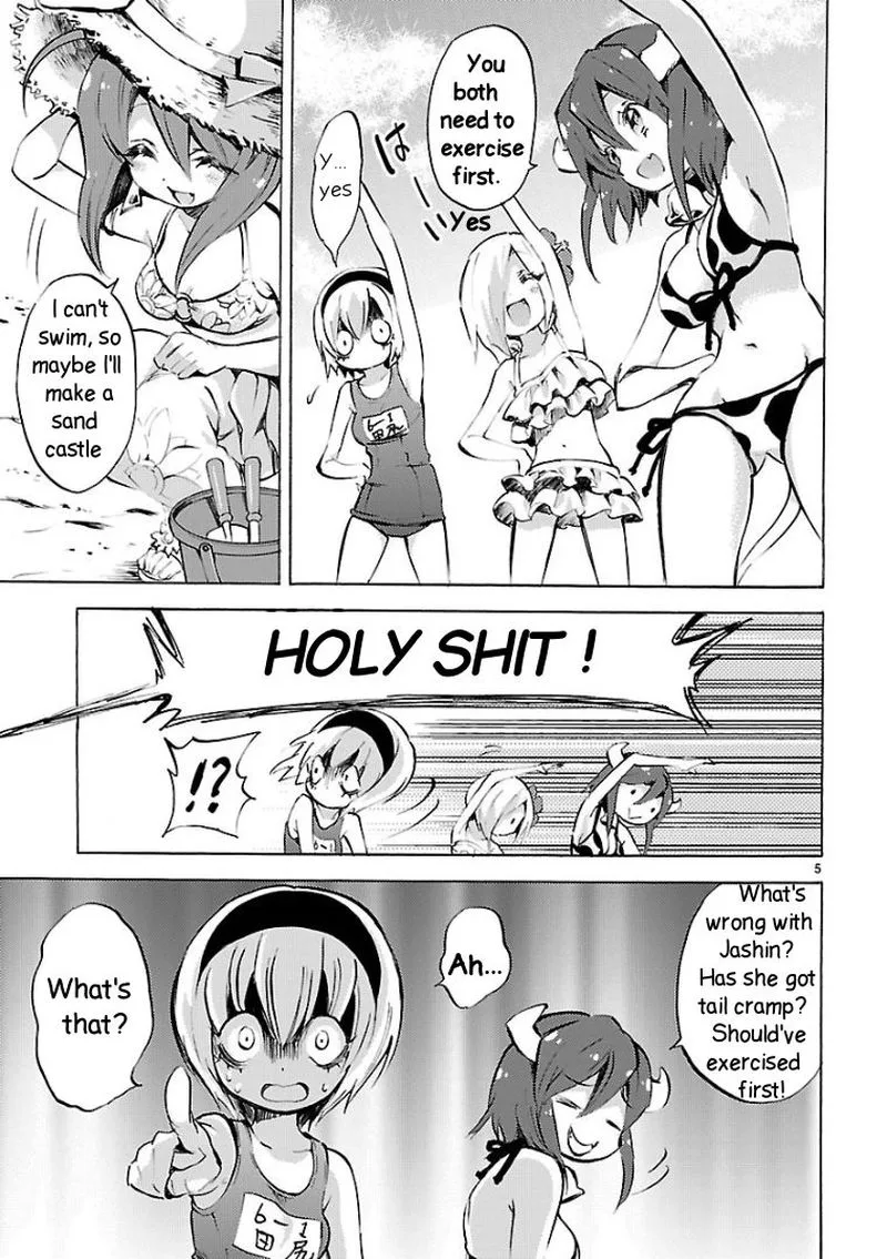 Jashin-chan Dropkick Chapter 99 page 5