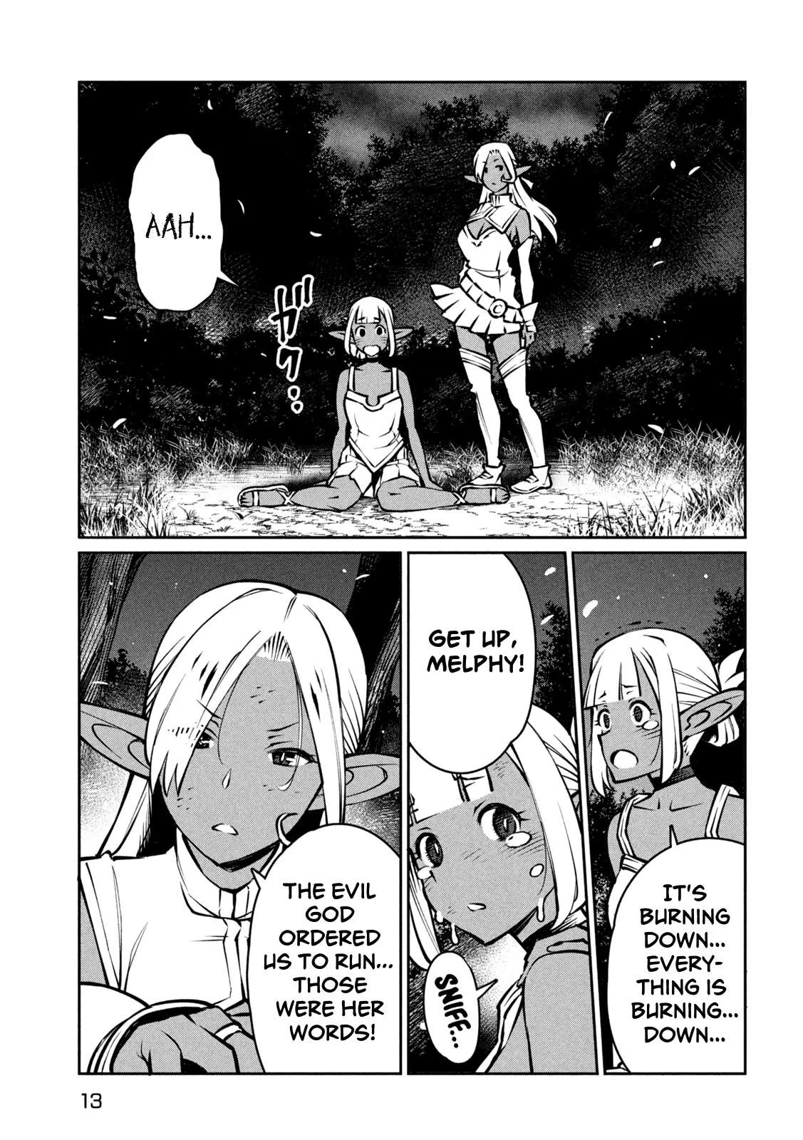 Jashin no Mago - Dark Elf Shimai to Sugosu Isekai Hikikomori Seikatsu Chapter 1 page 4