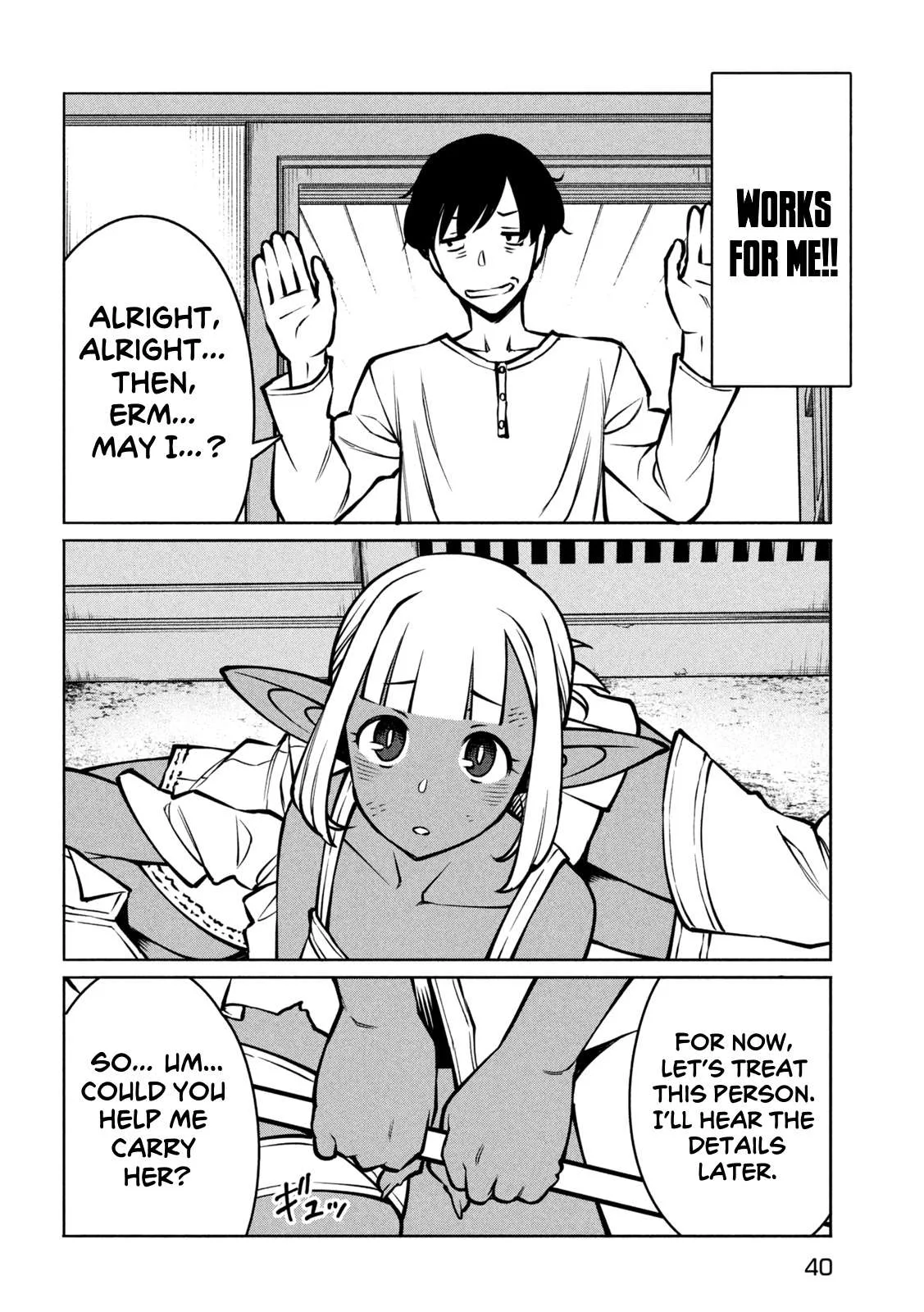 Jashin no Mago - Dark Elf Shimai to Sugosu Isekai Hikikomori Seikatsu Chapter 1 page 31