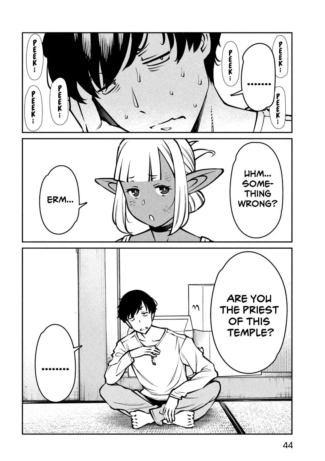 Jashin no Mago - Dark Elf Shimai to Sugosu Isekai Hikikomori Seikatsu Chapter 1 page 35