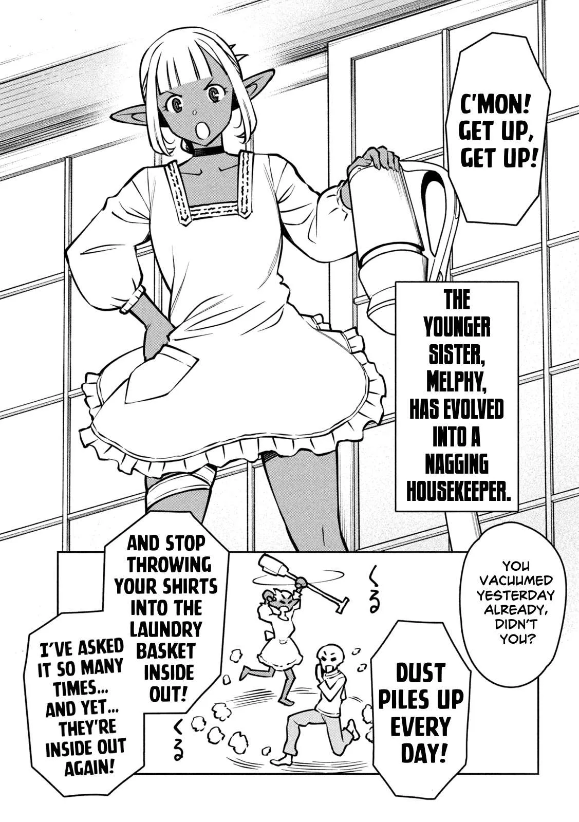 Jashin no Mago - Dark Elf Shimai to Sugosu Isekai Hikikomori Seikatsu Chapter 1 page 52