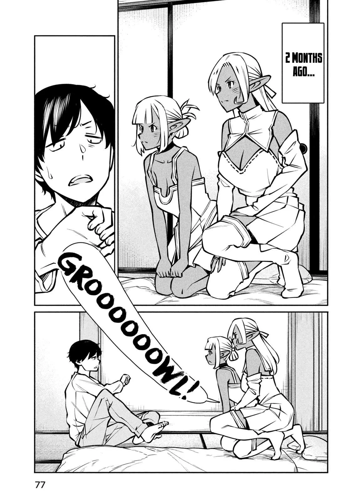 Jashin no Mago - Dark Elf Shimai to Sugosu Isekai Hikikomori Seikatsu Chapter 2 page 3