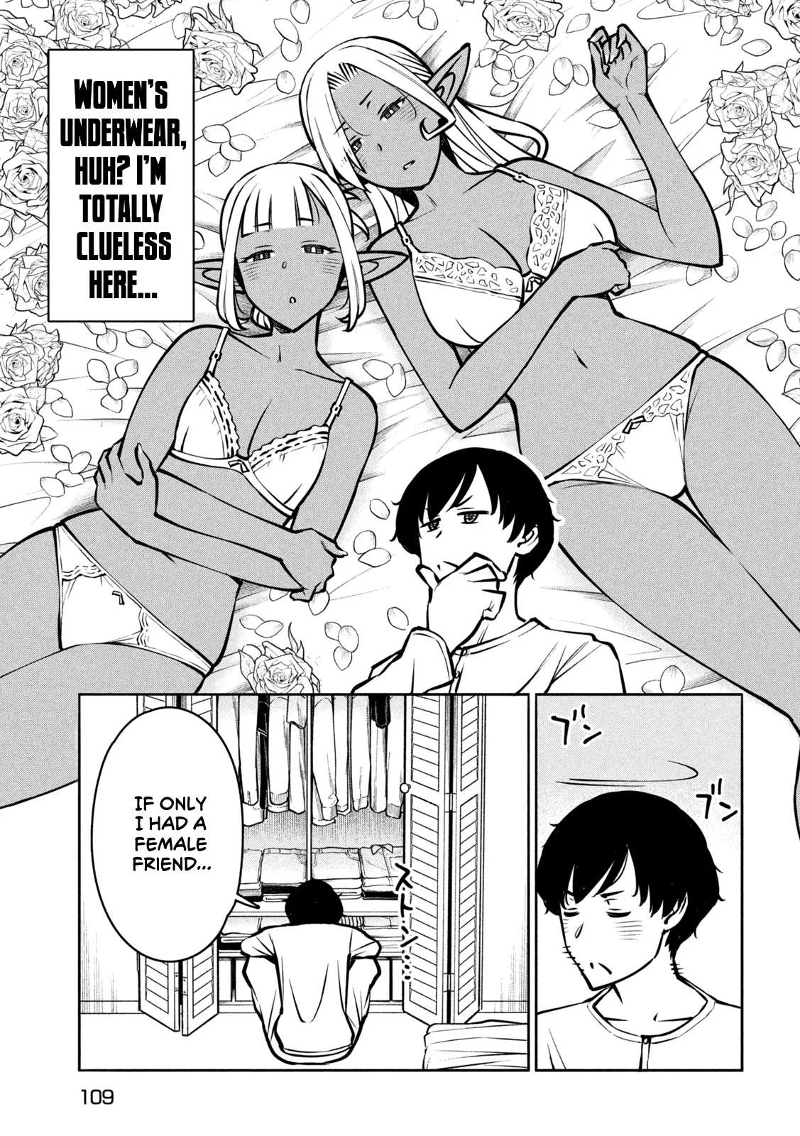 Jashin no Mago - Dark Elf Shimai to Sugosu Isekai Hikikomori Seikatsu Chapter 2 page 35