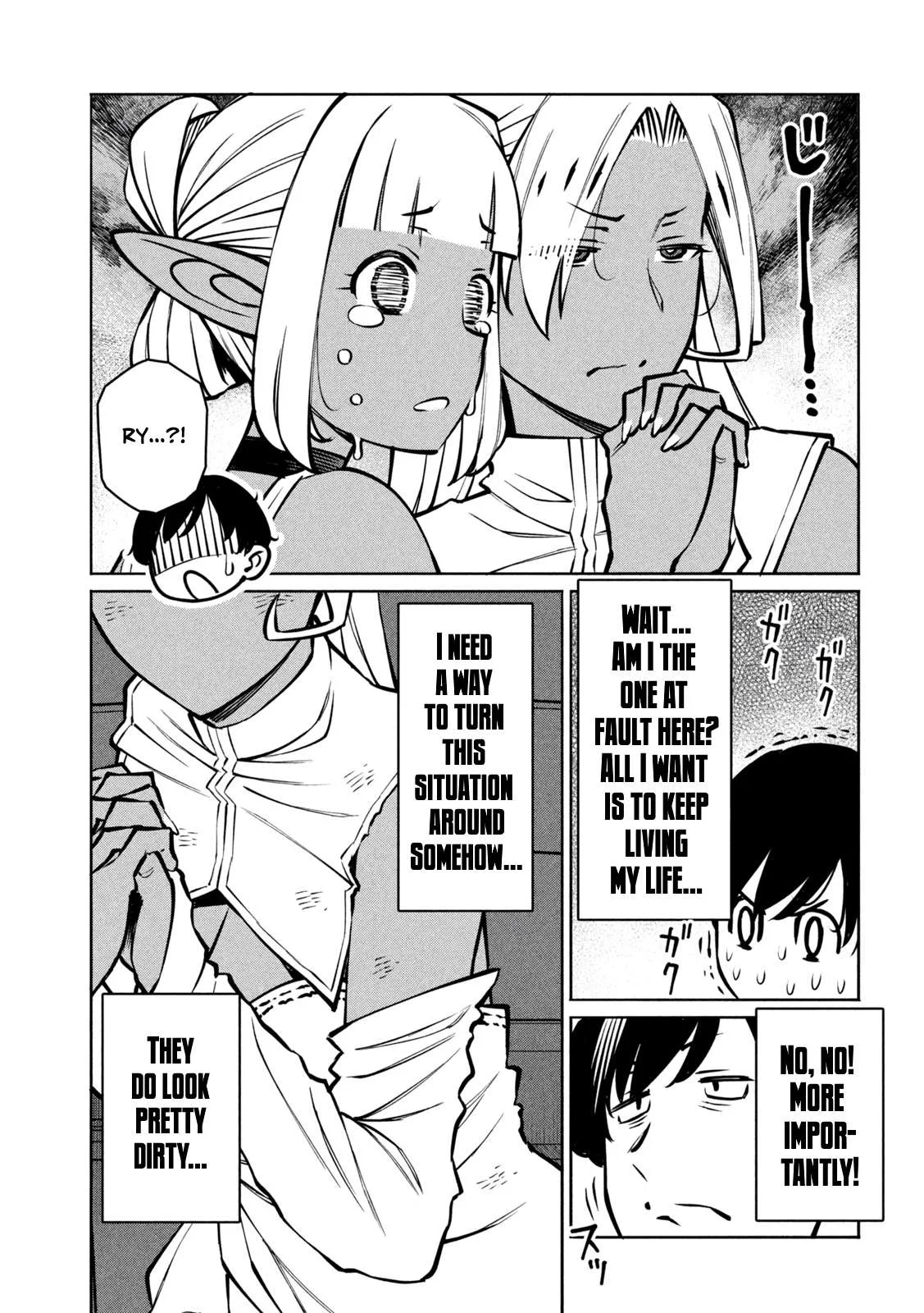 Jashin no Mago - Dark Elf Shimai to Sugosu Isekai Hikikomori Seikatsu Chapter 2 page 27