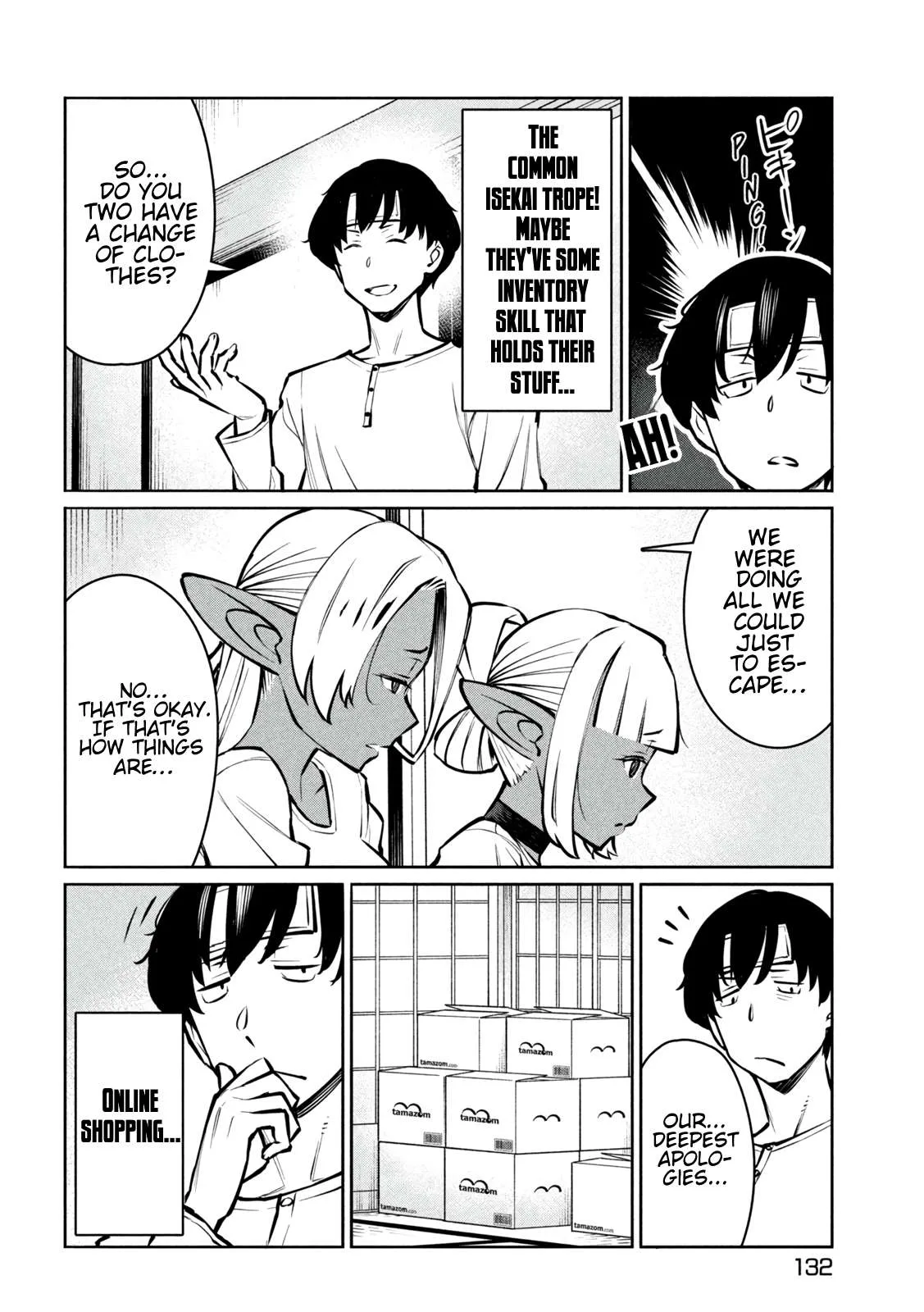 Jashin no Mago - Dark Elf Shimai to Sugosu Isekai Hikikomori Seikatsu Chapter 3 page 12