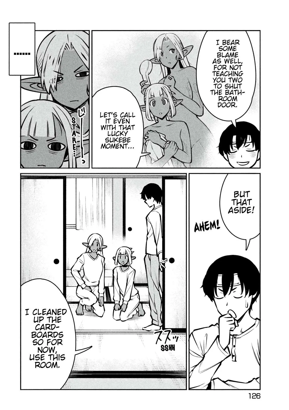 Jashin no Mago - Dark Elf Shimai to Sugosu Isekai Hikikomori Seikatsu Chapter 3 page 6