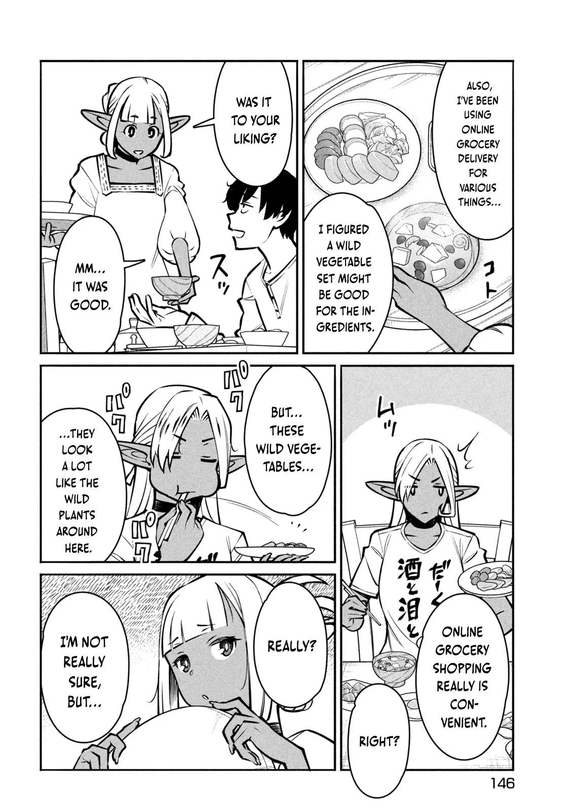 Jashin no Mago - Dark Elf Shimai to Sugosu Isekai Hikikomori Seikatsu Chapter 4 page 27