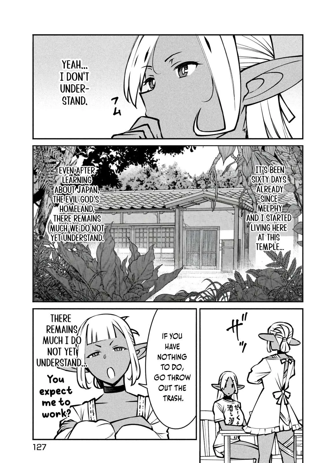 Jashin no Mago - Dark Elf Shimai to Sugosu Isekai Hikikomori Seikatsu Chapter 4 page 8