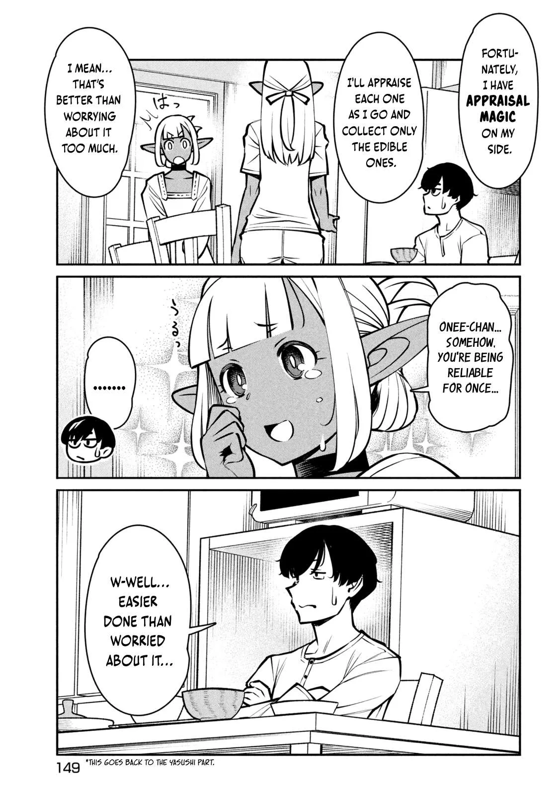 Jashin no Mago - Dark Elf Shimai to Sugosu Isekai Hikikomori Seikatsu Chapter 4 page 30