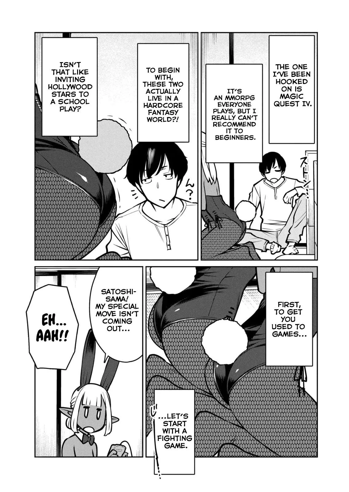 Jashin no Mago - Dark Elf Shimai to Sugosu Isekai Hikikomori Seikatsu Chapter 5 page 25