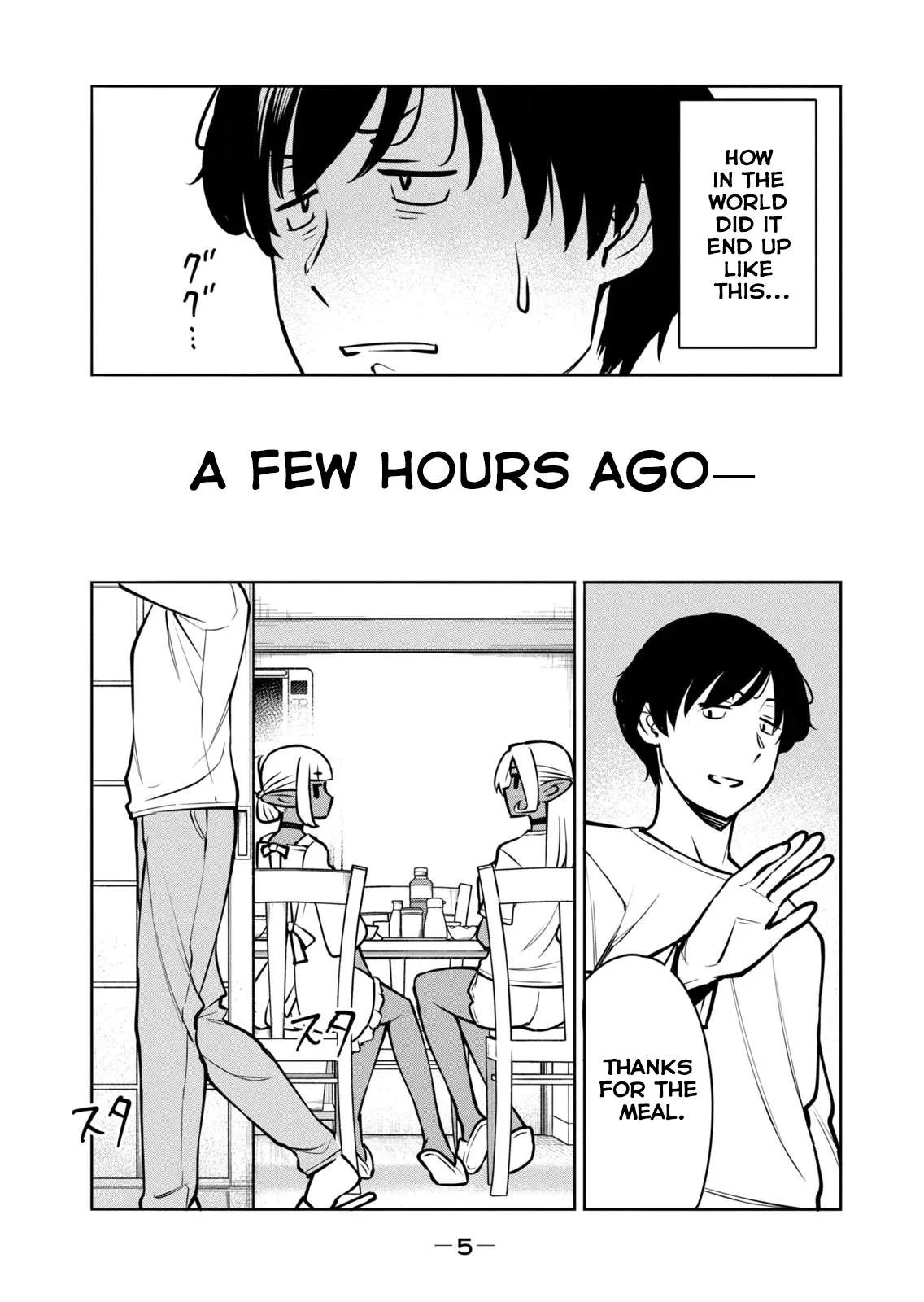 Jashin no Mago - Dark Elf Shimai to Sugosu Isekai Hikikomori Seikatsu Chapter 5 page 7