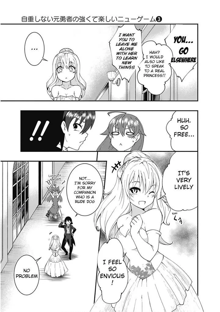 Jichou shinai Motoyuusha no Tsuyokute Tanoshii New Game Chapter 25 page 8