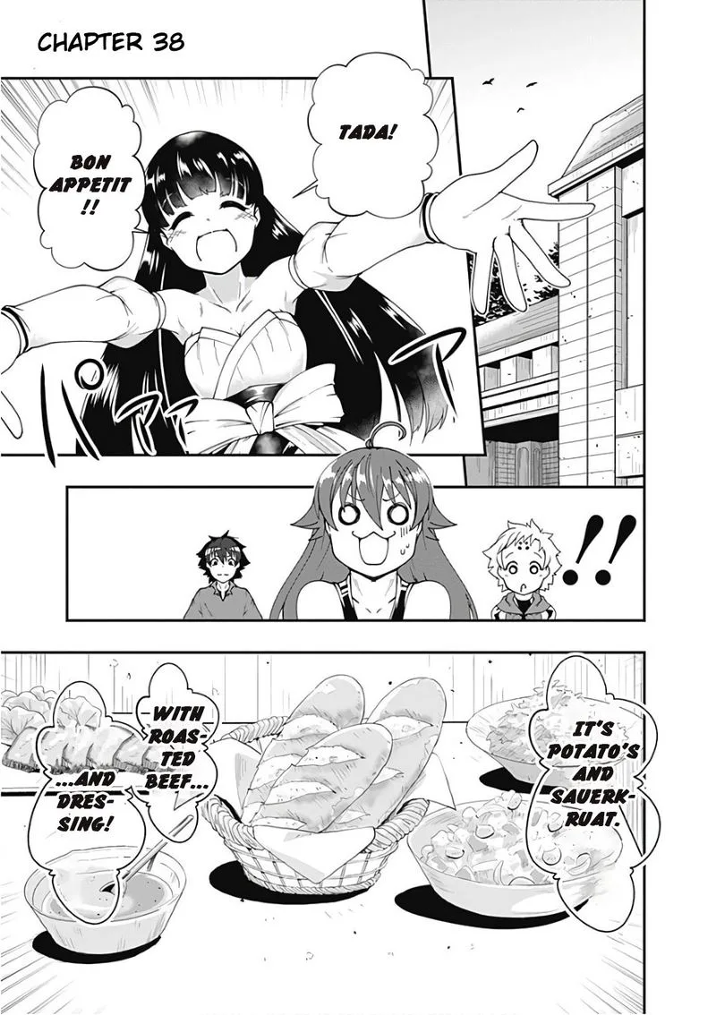 Jichou shinai Motoyuusha no Tsuyokute Tanoshii New Game Chapter 38 page 1