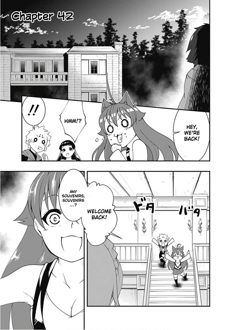 Jichou shinai Motoyuusha no Tsuyokute Tanoshii New Game Chapter 42 page 1