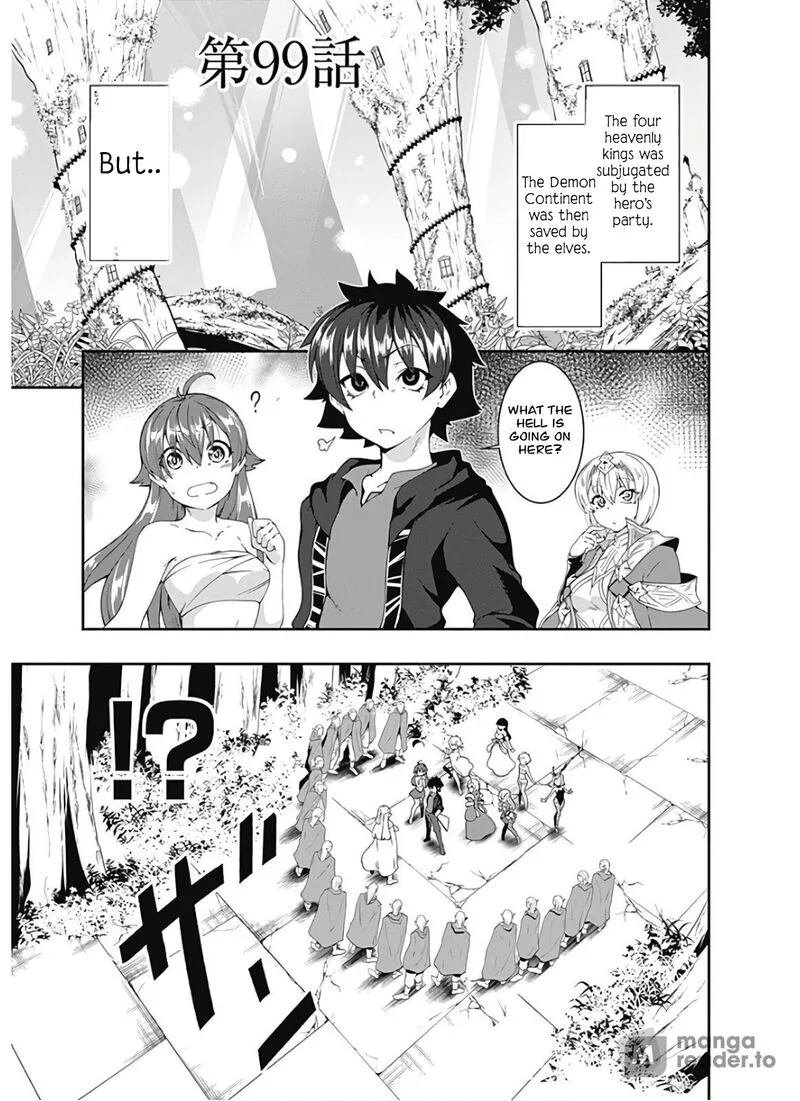 Jichou shinai Motoyuusha no Tsuyokute Tanoshii New Game Chapter 99 page 1