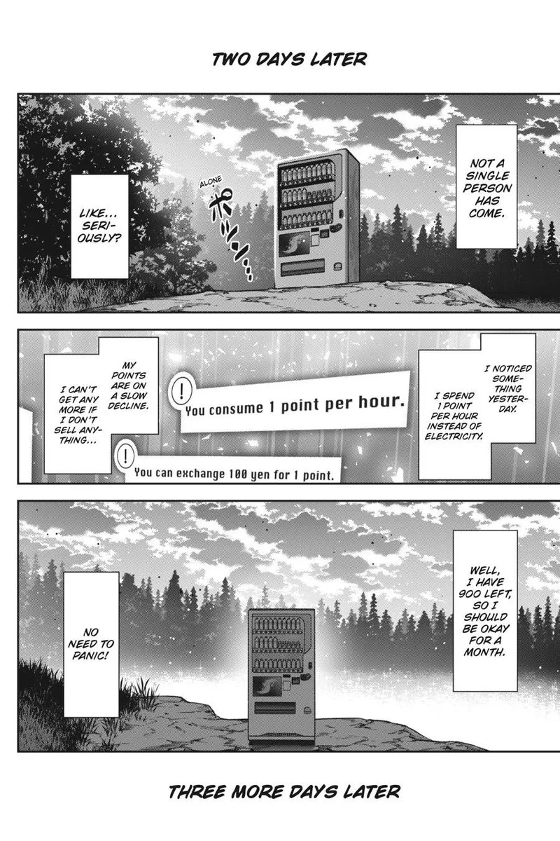 Jidou Hanbaiki ni Umarekawatta Ore wa Meikyuu wo Samayou Chapter 1 page 15