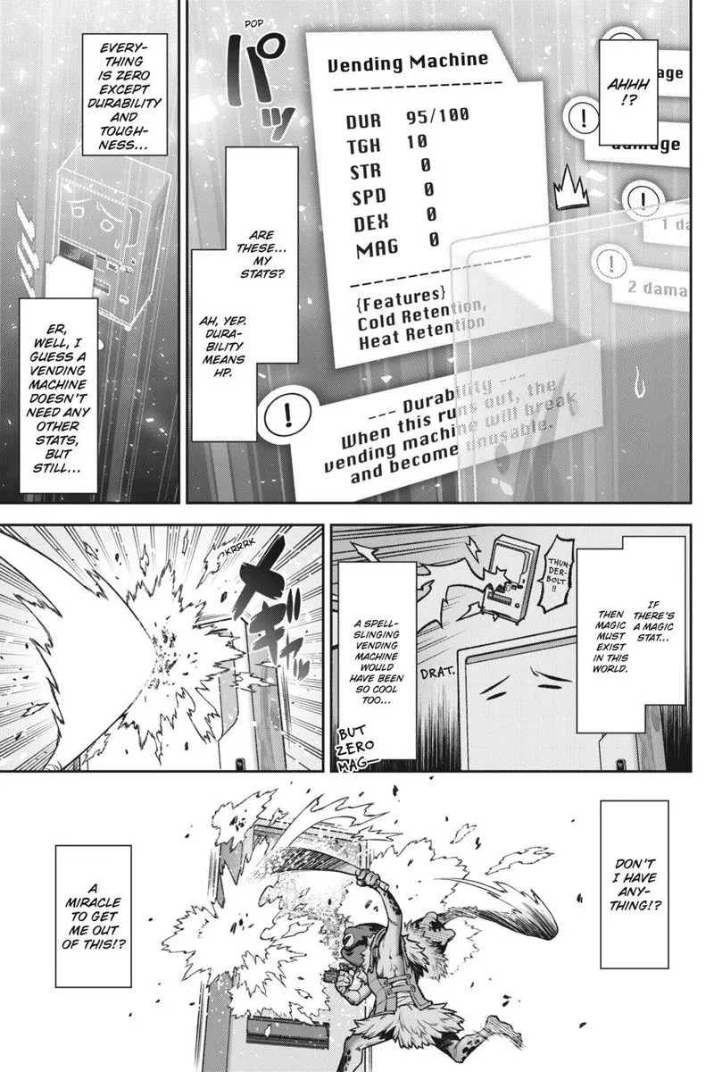 Jidou Hanbaiki ni Umarekawatta Ore wa Meikyuu wo Samayou Chapter 1 page 20