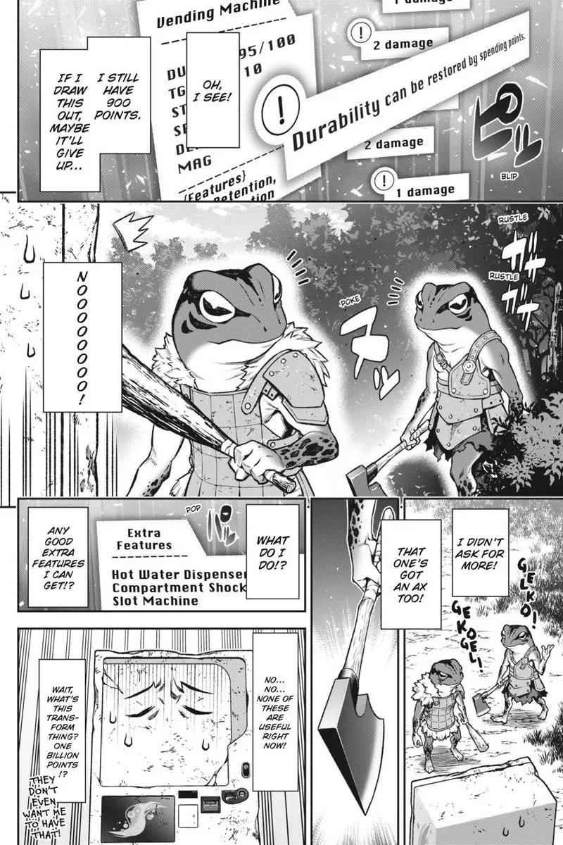 Jidou Hanbaiki ni Umarekawatta Ore wa Meikyuu wo Samayou Chapter 1 page 21