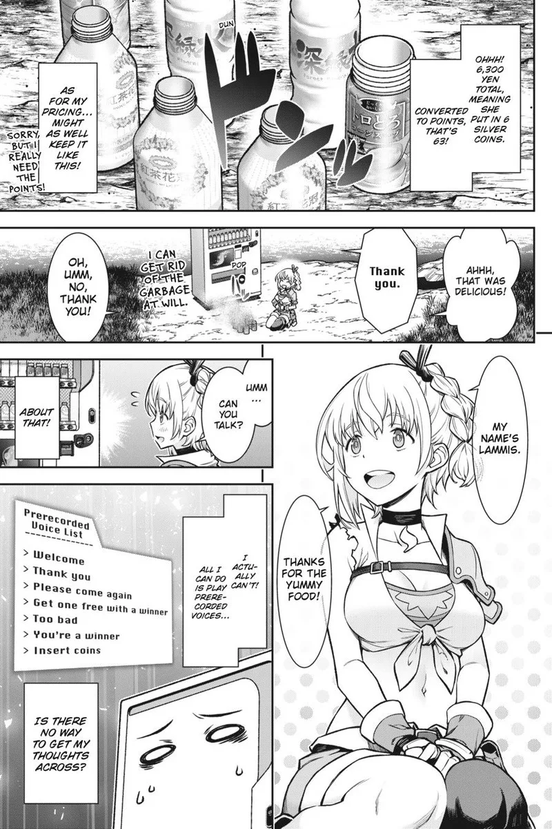 Jidou Hanbaiki ni Umarekawatta Ore wa Meikyuu wo Samayou Chapter 1 page 36