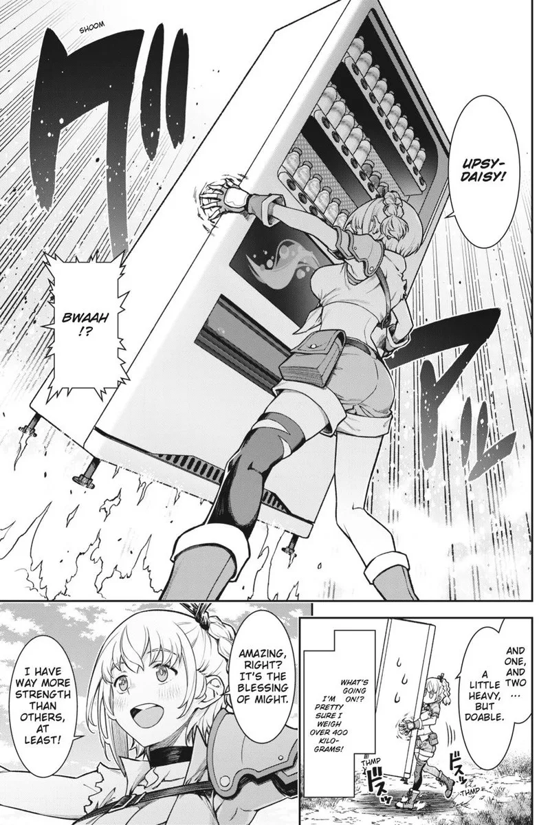 Jidou Hanbaiki ni Umarekawatta Ore wa Meikyuu wo Samayou Chapter 1 page 46