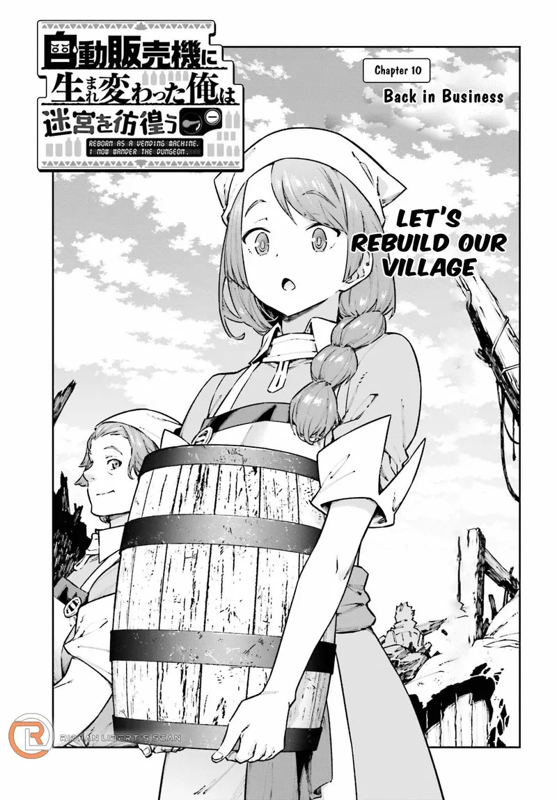 Jidou Hanbaiki ni Umarekawatta Ore wa Meikyuu wo Samayou Chapter 10 page 1