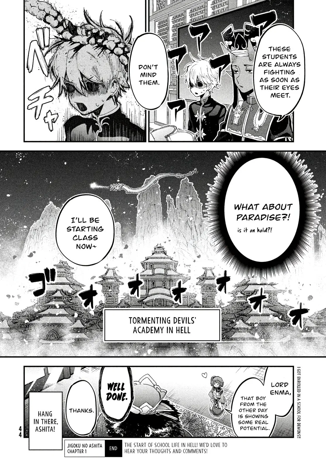 Jigoku no Ashita Chapter 1 page 42