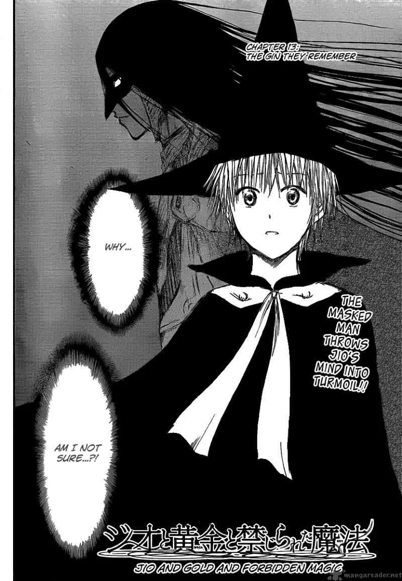 Jio to Ogon to Kinjirareta Mahou Chapter 13 page 4